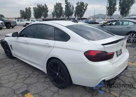 2015 BMW 435I Gran Coupe из США, поврежденный, VIN WBA4B1C55FD955562